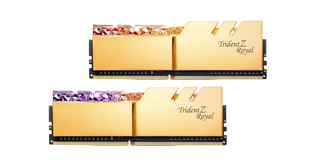 זכרון איכותי למחשב נייח G.Skill DDR4 16GB 3200Mhz F4-3200C16D-16GTRG