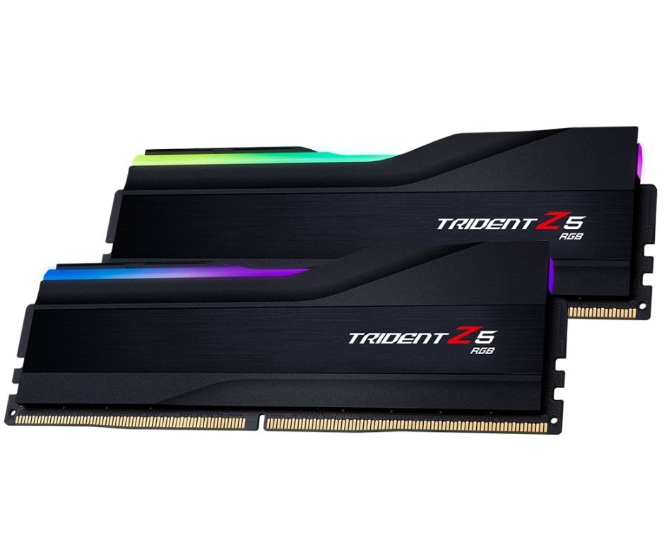 כרטיס זכרון G.Skill DDR5 F5-6000U4040E16GX2-TZ5RK 2x16GB 6000MHz RGB Black