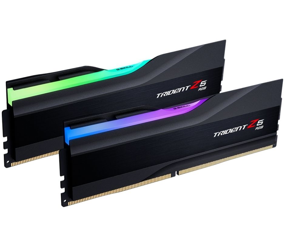 כרטיס זכרון G.Skill DDR5 F5-5600U3636C16GX2-TZ5RK 2x16GB 5600MHz RGB Black