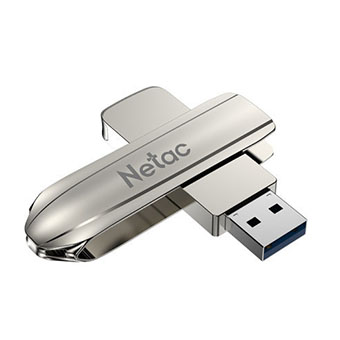 פלאש דרייב איכותי Netac USB 3.1 256GB