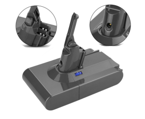 סט סוללה 3000mAh + פילטר קוני לשואב אבק Dyson V8