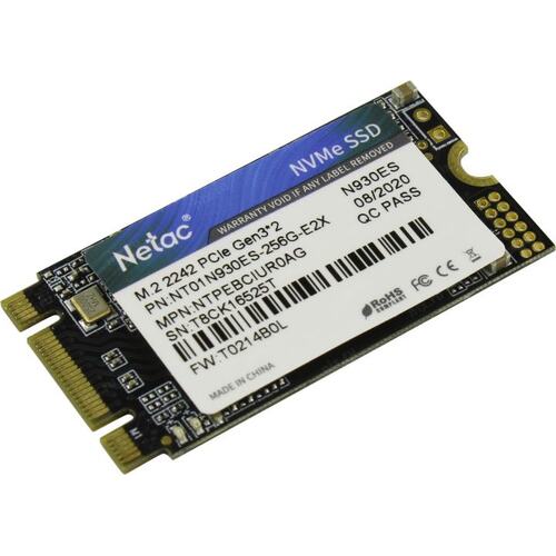 כונן פנימי NeTac SSD N930ES 2242 NVMe 256GB