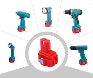 סוללה איכותית תואמת מקיטה Makita Ni-MH 9.6V 3000mAh