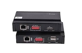 קופסת מיתוג איכותית HSV562 KVM HDMI 1080P IP extender POE