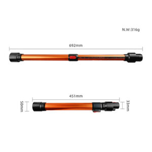 מוט צינור טלסקופי לשואב אבק דייסון צבע כתום Dyson Wand V7/V8/V10/V11