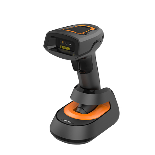 סורק ברקוד אלחוטי תעשייתי CODESTAR GT-2013 Micro scan 2D כולל עמדת עגינה