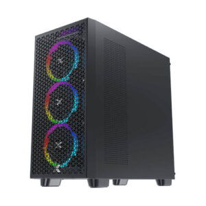 מחשב גיימינג Braumers עם מעבד i9 14Gen וכרטיס RTX 4060 ותאורת ARGB