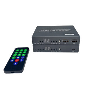 מאריך HDMI KVM מדגם PWAY DT241M - משדר ומקלט להעברה למרחק 150 מטר