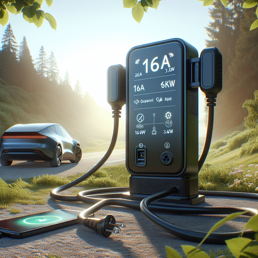 מטען נייד לרכב חשמלי 16A 3.6KW עם אפליקציה: המדריך המלא 2024