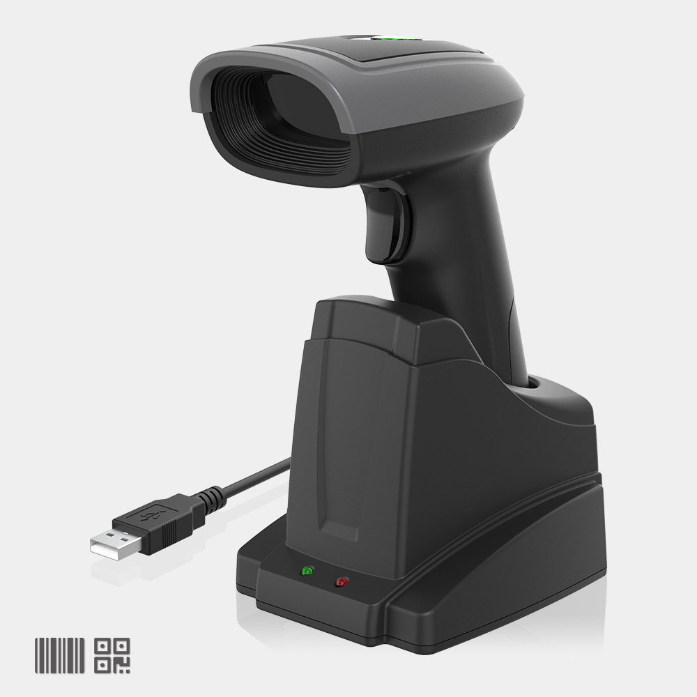 Xincode Wirless 2D with Cradle X-1900C Black
