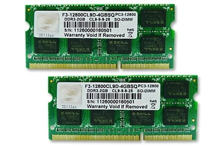 G.SkillF3-12800CL8D-4GBXM DDR3 2x2GB 1600MHz CL8