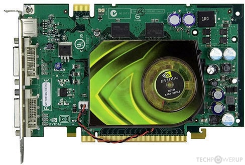 XFX PV-T73A-UDE7 GF-7600GT 580M 256MB DDR3 AGP DUAL DVI TV