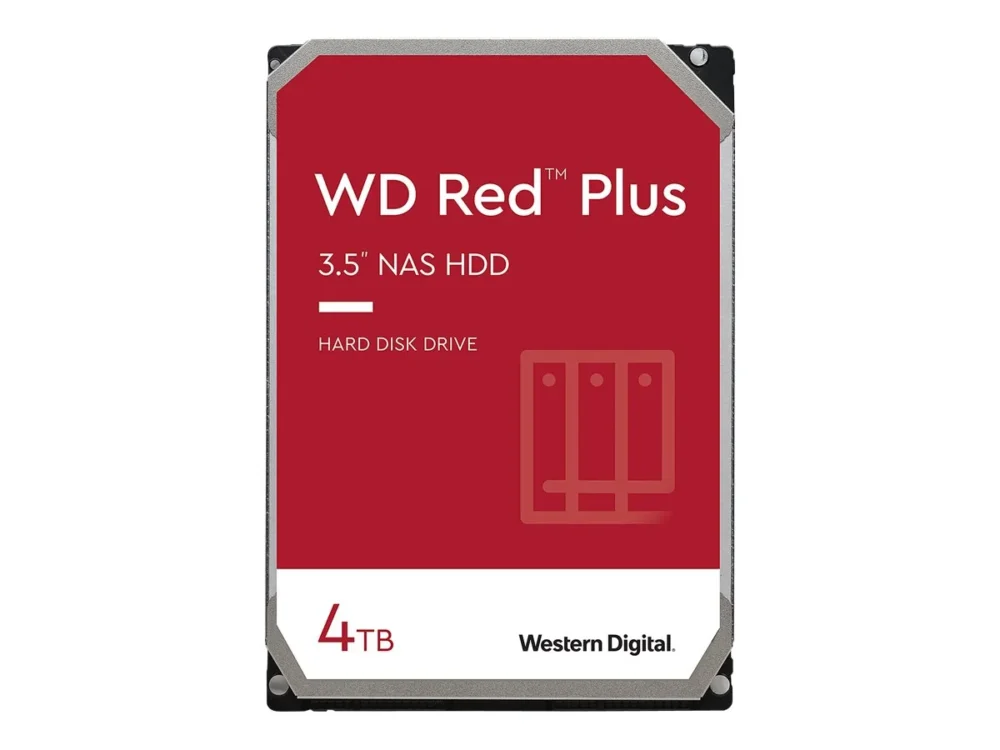 דיסק קשיח WD 4TB SAT3 WD40EFRX RED for NAS