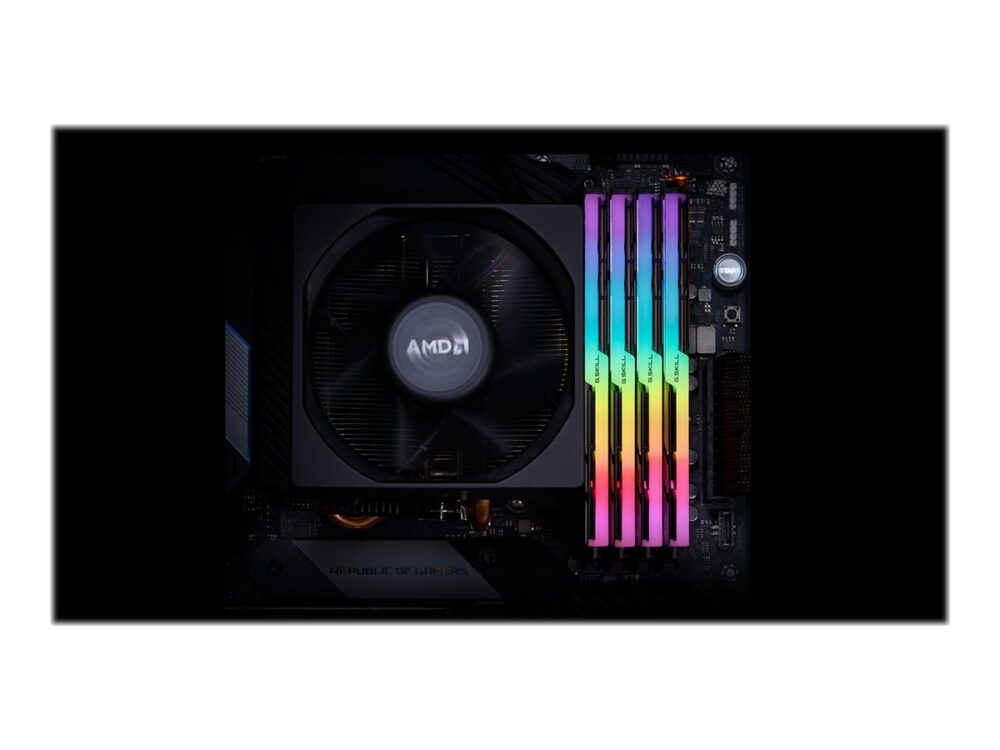 G.Skill DDR4 F4-3400C16Q-64GTZ 4X16GB 3400MHz