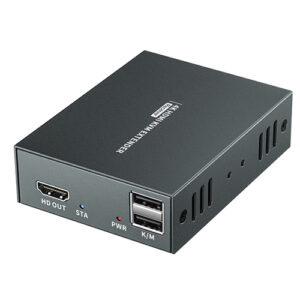 מאריך טווח PWAY HT249HK 4K 60HZ HDMI Extender 60m CAT5e/CAT6