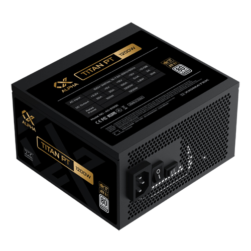 ספק כוח למחשב נייח Xigmatek Titan 1200W Modular ATX3.0 GEN 5