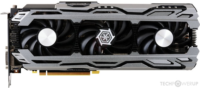 כ. מסך  iChill GTX1070 TI X3 8GB C107T3-3SDN-P5DS