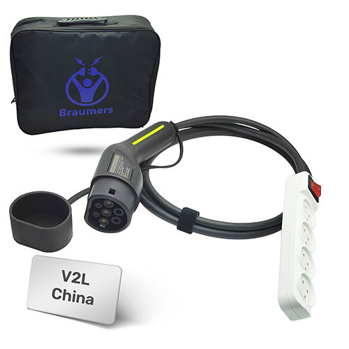 Braumers V2L Adapter BREV-V2L-2700 XPENG G9 / Zeeker 1x220V