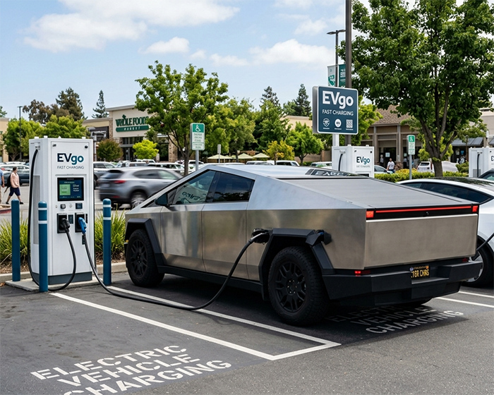 מתאם לרכב חשמלי CCS2 Tesla Cybertruck מתוצרת ארה"ב