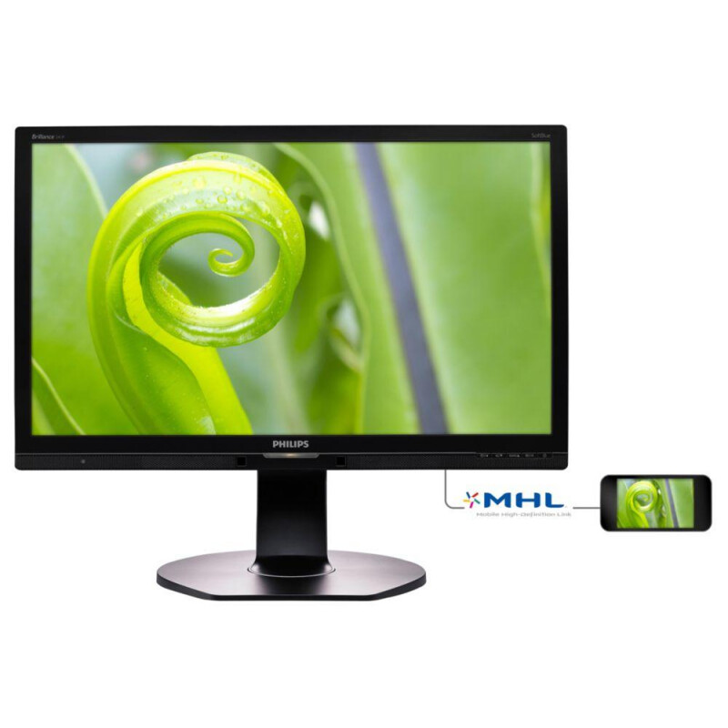 מסך Philips 241P6EPJEB IPS 23.8 HDMI-DVI-VGA