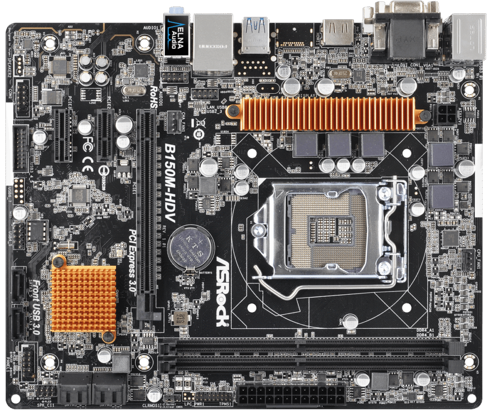 ASROCK B150M-HDV mATX