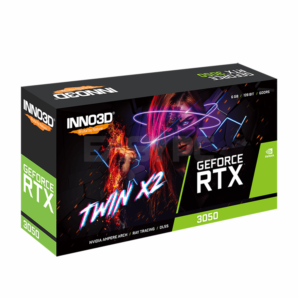 ⁦NVIDIA RTX3050 X2 6GB N30502-06D6-1711VA60⁩ – תמונה ⁦2⁩