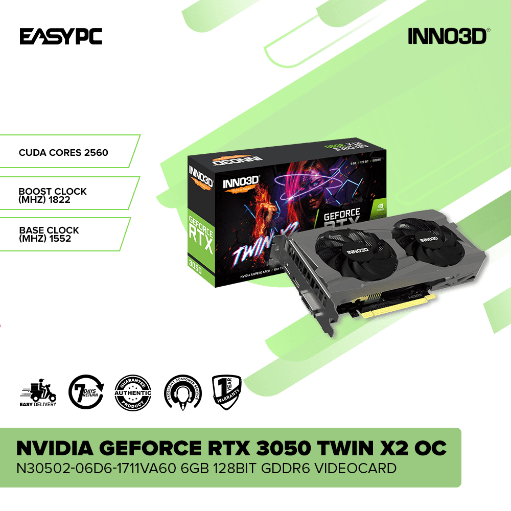 NVIDIA RTX3050 X2 6GB N30502-06D6-1711VA60