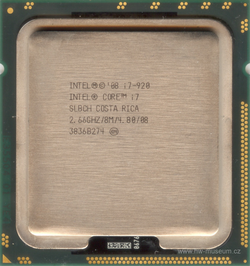 מעבד Intel i7-920 2.66GHz 8MB LGA 1366 Tray CPU