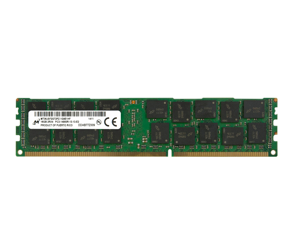 MICRON MT36JSF2G72PZ-1G 16GB 1866MHz DDR3 ECC REG