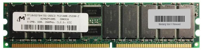 ⁦WINTEC DDR 512Mb 266Mhz ECC REG⁩ – תמונה ⁦3⁩
