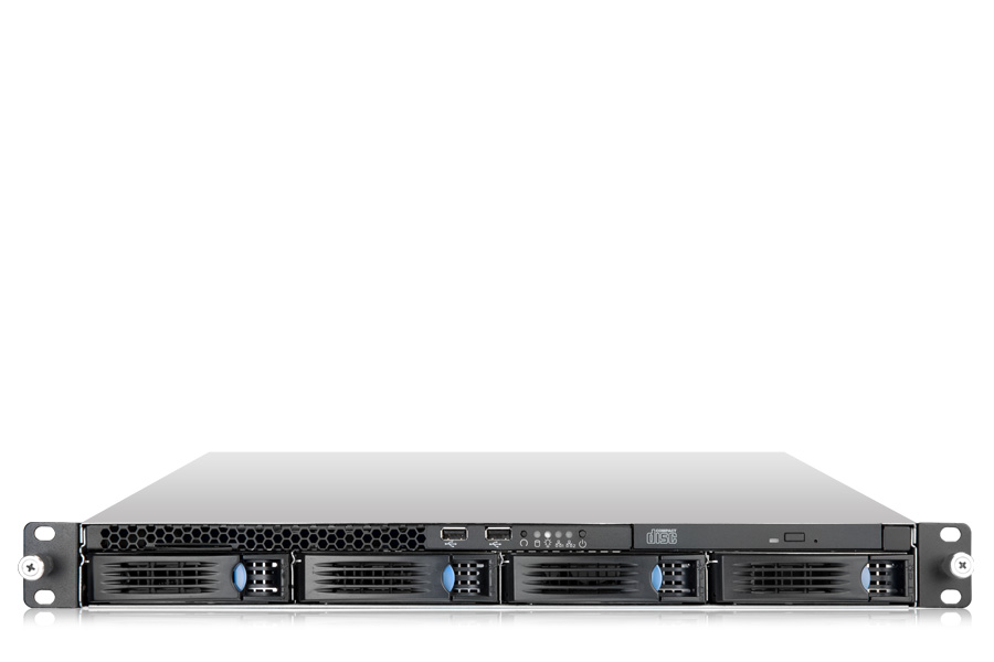 מארז שחור RackMount 1U RM13604 + 500W FS9029 18"
