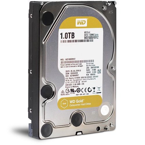 דיסק קשיח  WD Gold 1TB 7200RPM SATA3 Enterprise 256Mb
