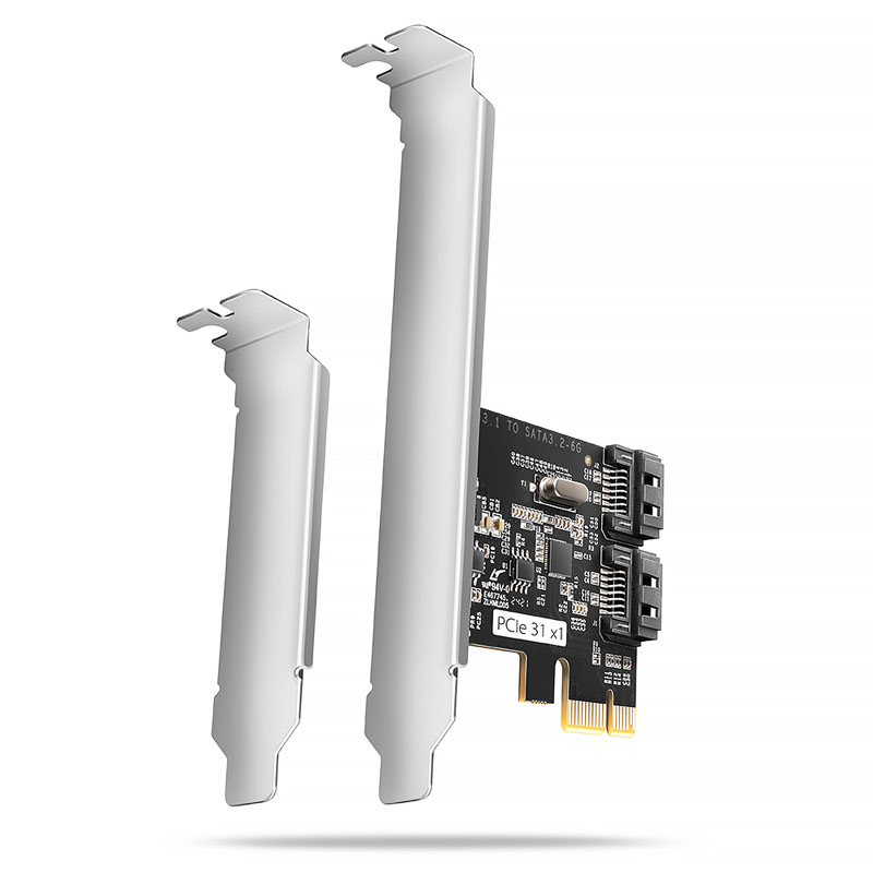 בקר JMICRON JMB582 PCIEx1 to 6 SATA 3.0 Controler
