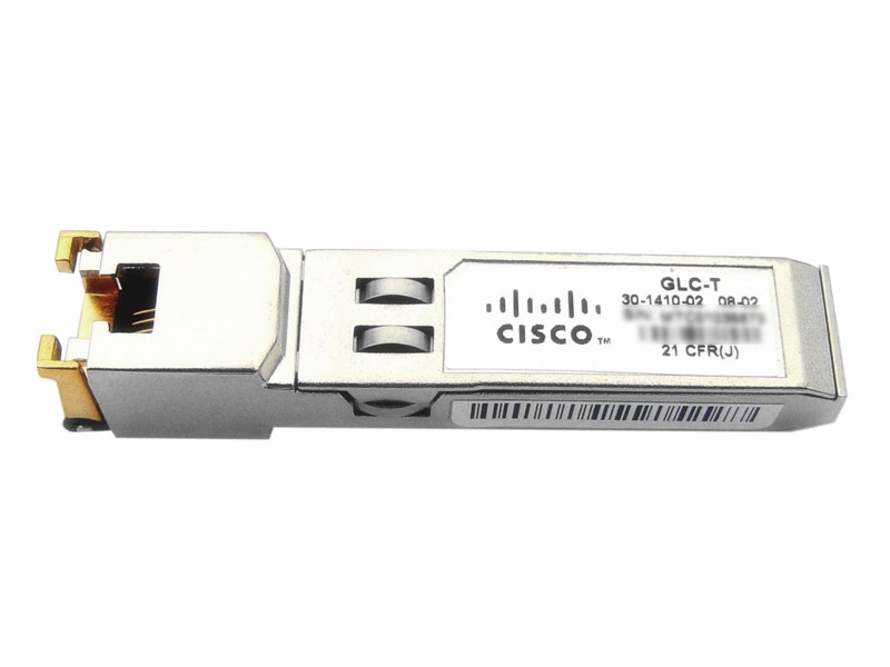 מודול Cisco GLC-T 1Gb SFP to RJ45 GIBC 100m