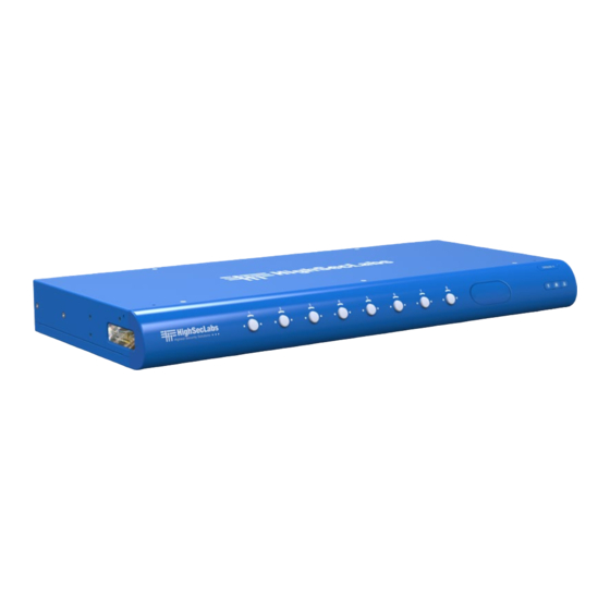 סוויץ Highseclabs SM40N-M Secure 4 port KVM Switch – תמונה 2