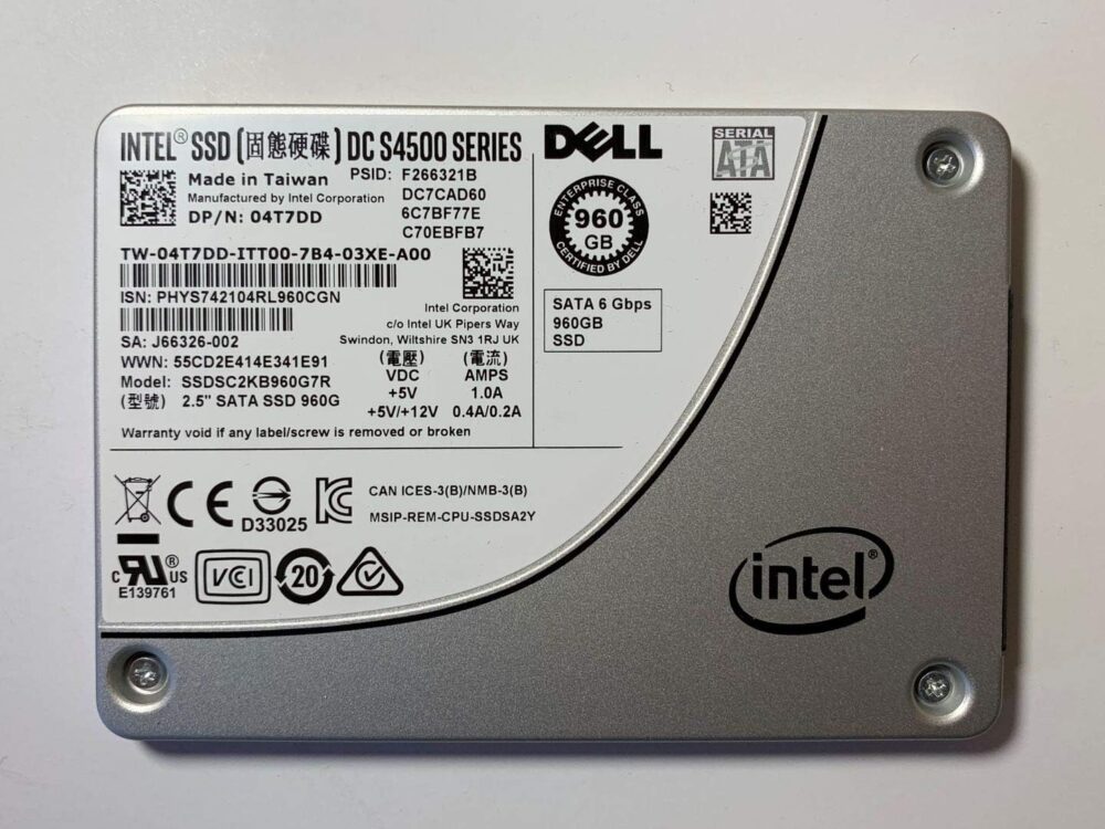 Intel D5-P5530 960GB PCIE4.0  U.2 2.5" Enterprise 1DWPD