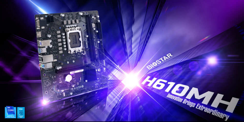 לוח אם BioStar H610MHP  mATX VGA+HDMI