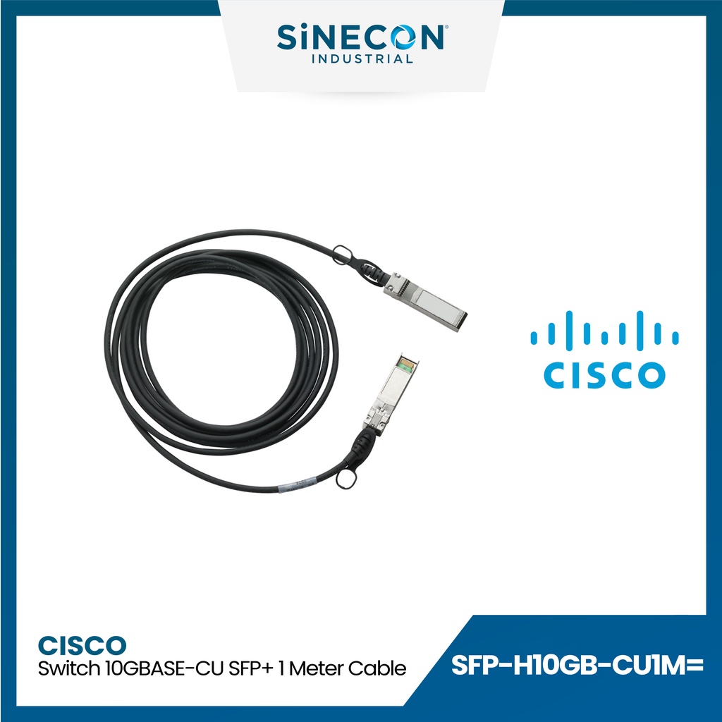 Cisco Cable H10GB-CU50CM 0.5M SFP – תמונה 2
