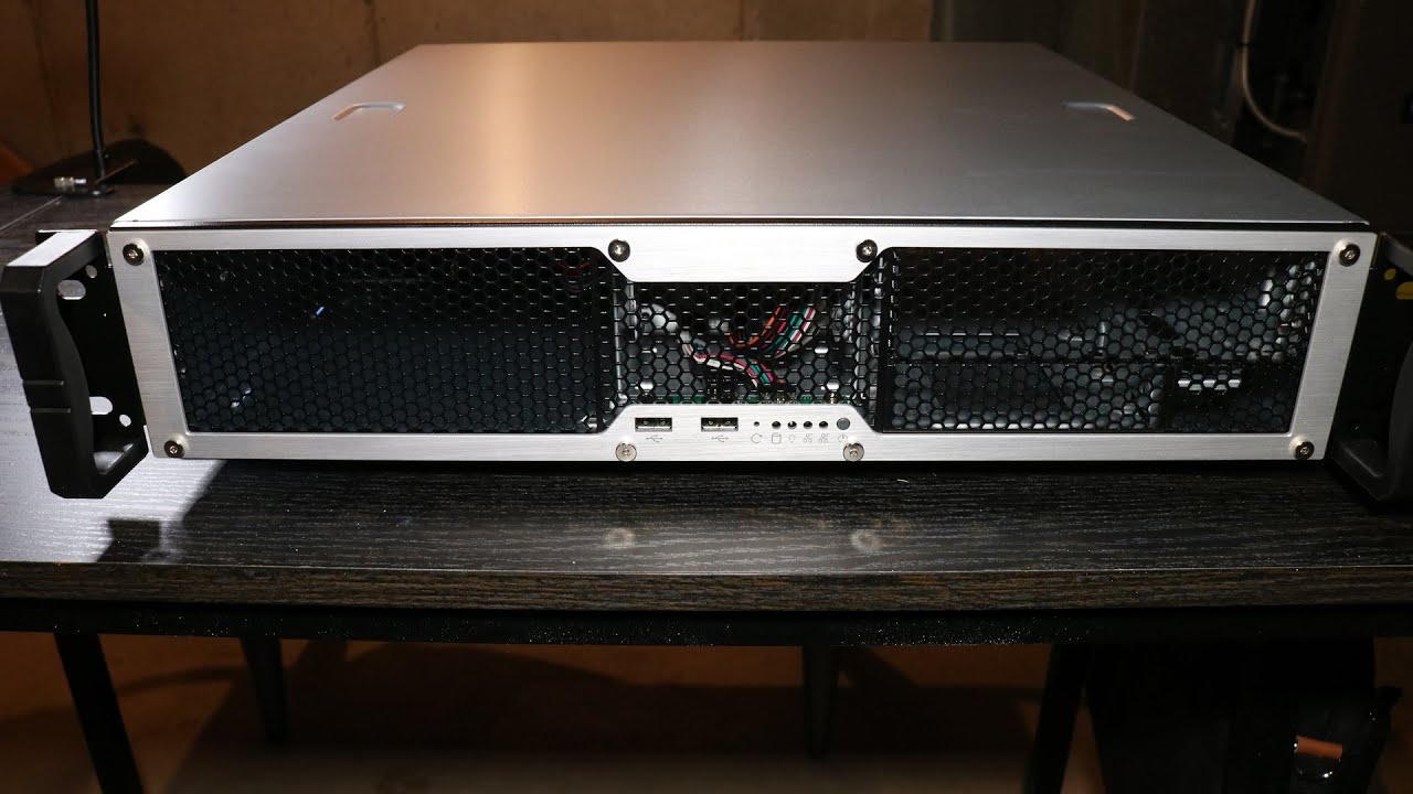 RackMount RM24100 2U 1PSU 500W ATX 457x430x88(mm)