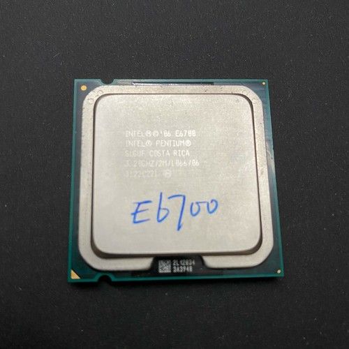 מעבד Intel Core2 Duo 3.2GHz 2MB E6700 Tray CPU