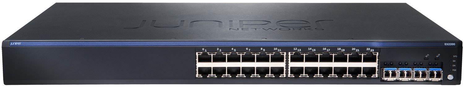 Juniper EX2200-24T-4G Ethernet Switch 24 Port RJ45 1Gb 4G – תמונה 2