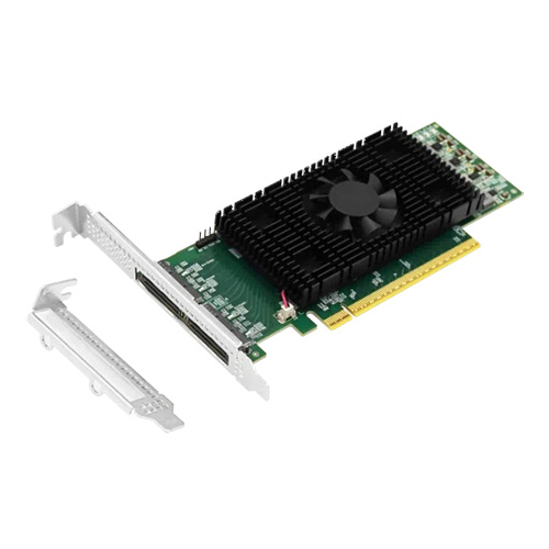 LR-LINK LRSV9560-2E 2xMClO 8E PCI5x16 Montage M88RT51632