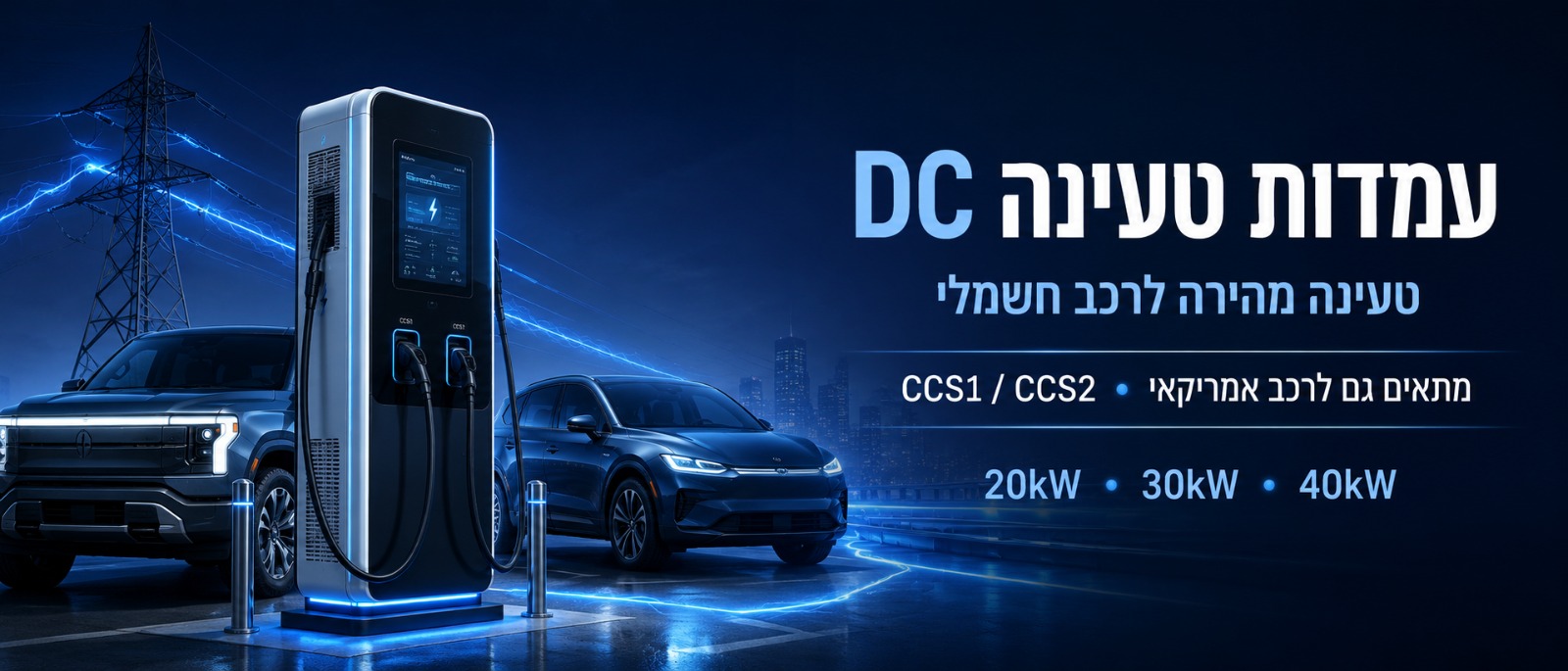 עמדות טעינה DC