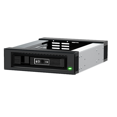 מגירה לדיסק שליף אלומינייום N-16TM SATA3 5.25 To 2.5-3.5