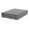 מגירה שליפה N-22SS 3.5" to 2x2.5" SATA6G/12G Trayless