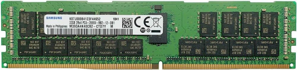 SAMSUNG M393A4K0CB2-CTD 32GB 2666Mhz ECC REG