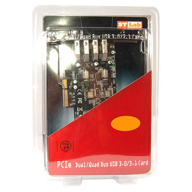 כרטיס STLAB U-1010 PCIEx4 4xUSB3 20Gb – תמונה 3