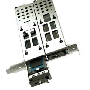 מגירה שליפה GMP-102M2r Back-Slot to (2xM.2 PCI4 SFF-8654 4i)