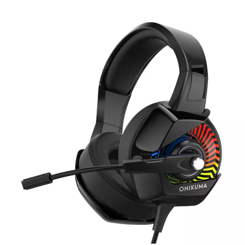 אוזניות גיימינג ONIKUMA Gaming HeadPhone K6 RGB