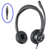 אוזניה לטלפון מדונה Braumers BRCH-BH29 Stereo call center Headset RJ9